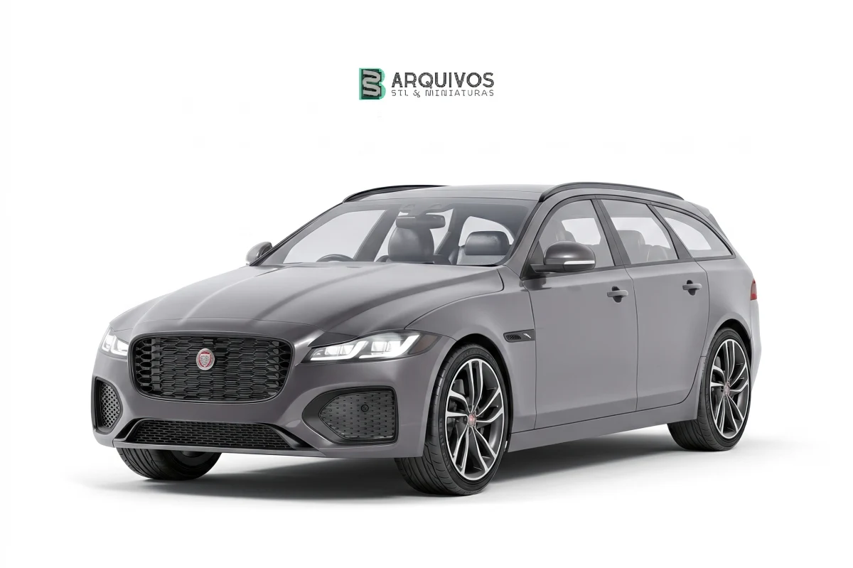 Modelo 3D STL - Jaguar XF Sportbrake — foto 2